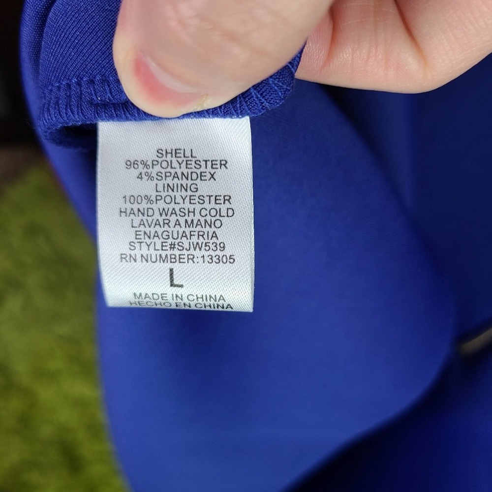 NWT | SAN JOY | DEEP V-NECK DRESS - Picture 11 of 13